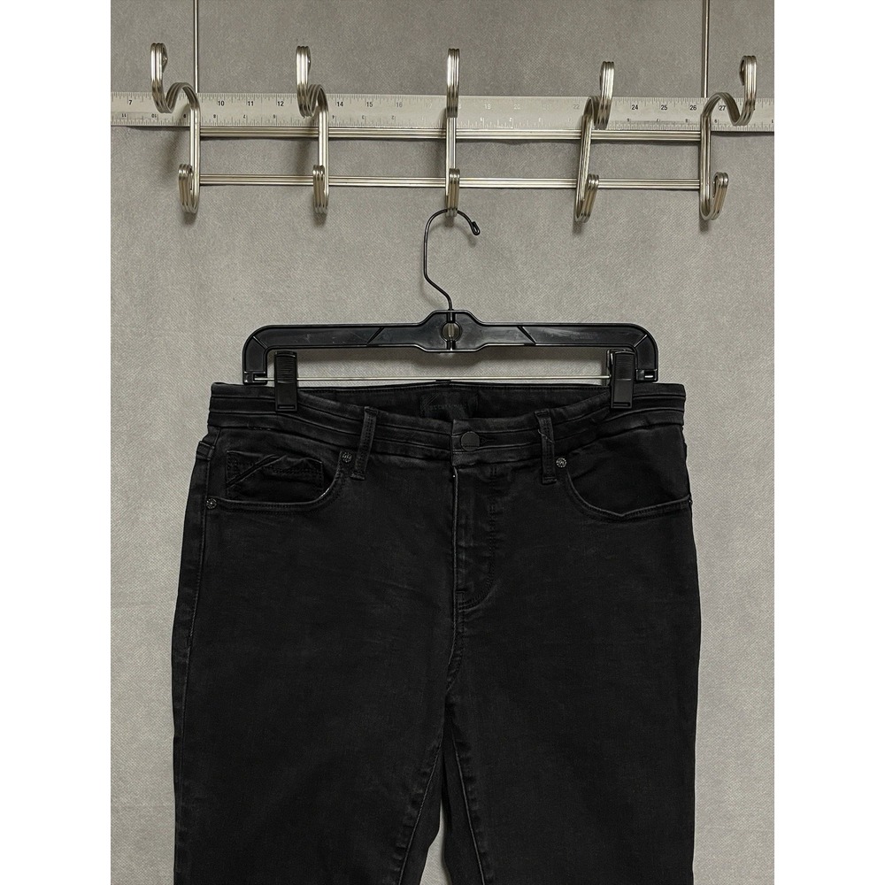 Buckle Black Jeans Women 29X27 Ankle Skinny Denim Fit No. 53 Stretch Mid Rise